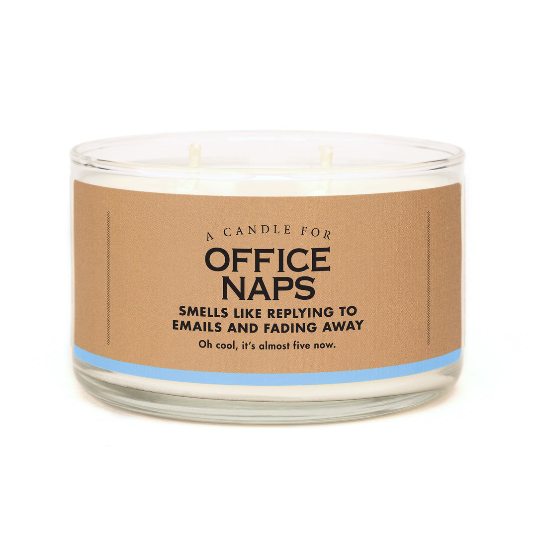 Whiskey River Soap Office Naps Candle