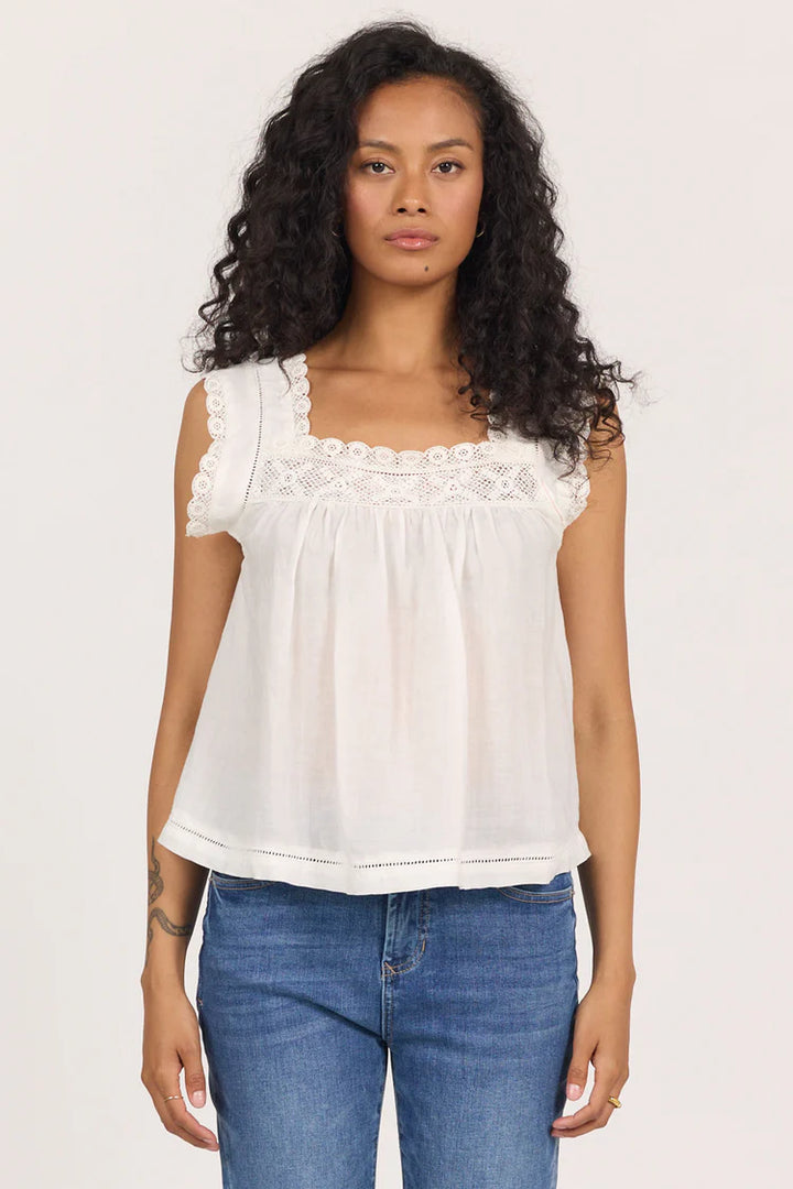 Dear John Una Lace Sleeveless Top