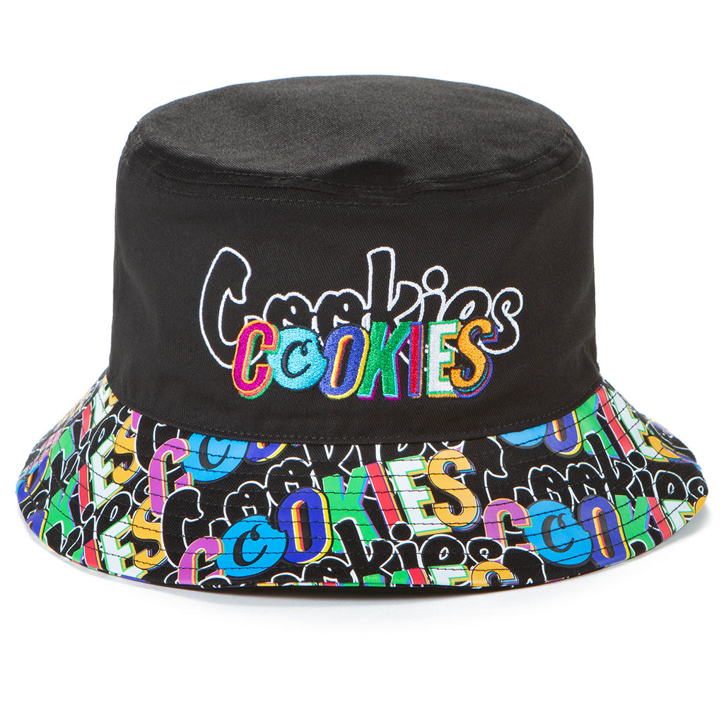Cookies On The Block Bucket Hat with All Over Printed Brim