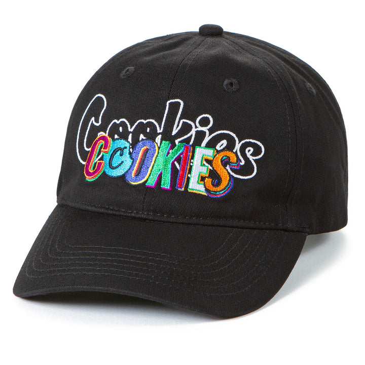 Cookies On The Block Dad Hat with Applique Art and  All Over Printed Brim