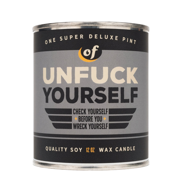 Whiskey River Soap Unfuck Yourself Vintage Paint Can