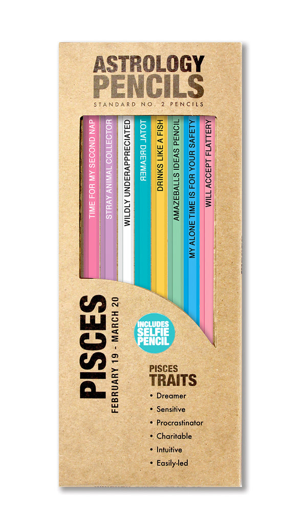 Whiskey River Soap Pisces Pencil Set