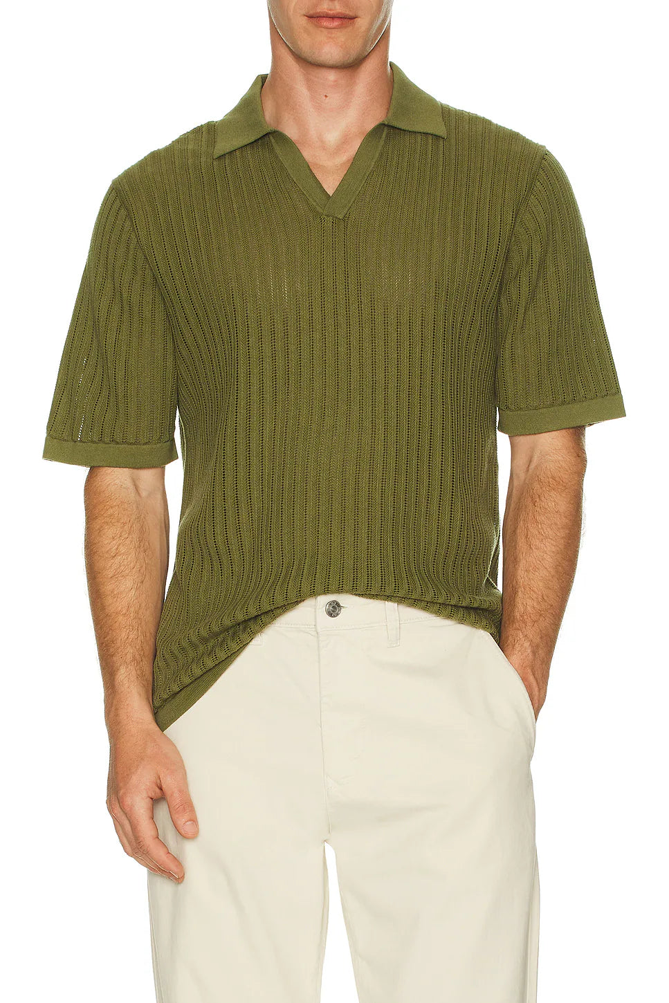 Rhythm Relaxed Knit Short Sleeve Polo