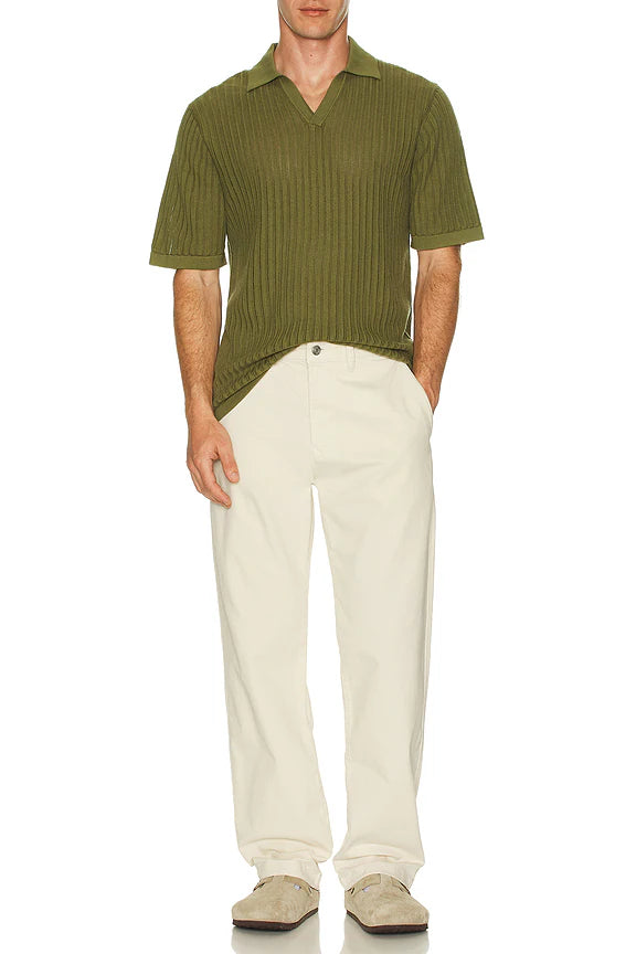 Rhythm Relaxed Knit Short Sleeve Polo