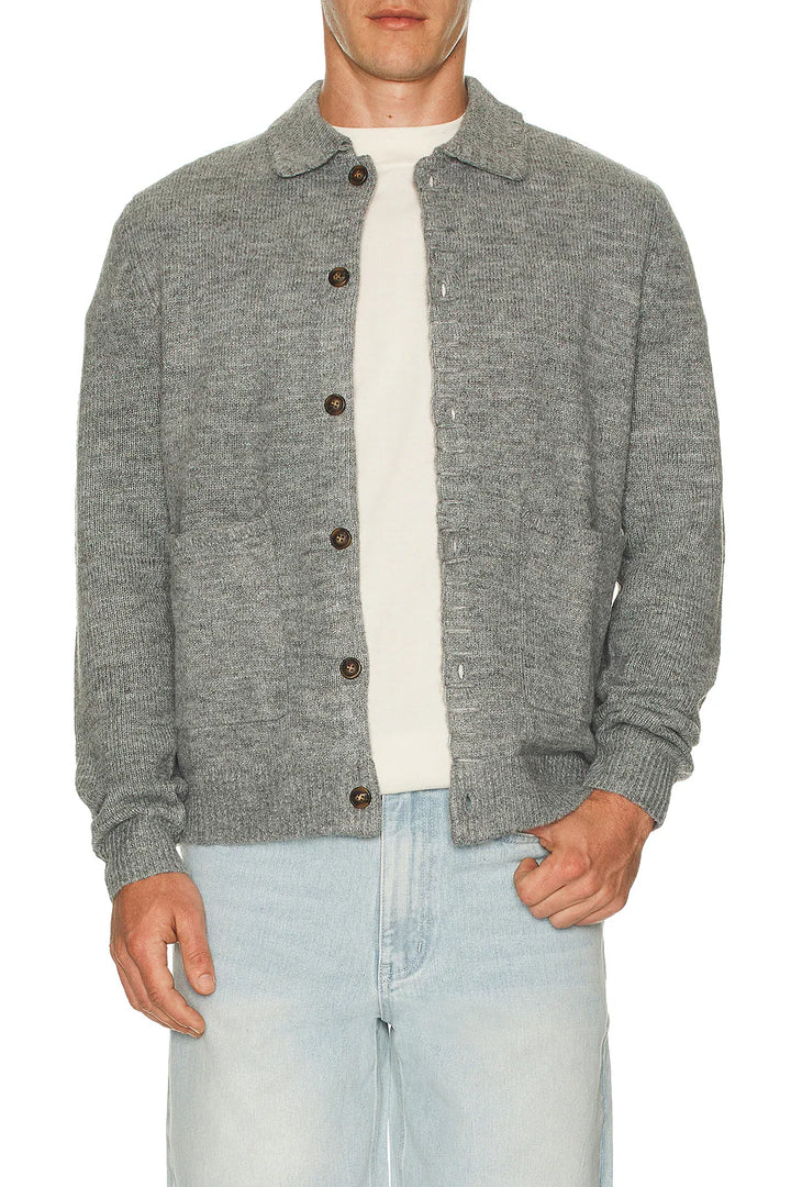 Rhythm Mohair Whip Stitch Knit Shirt