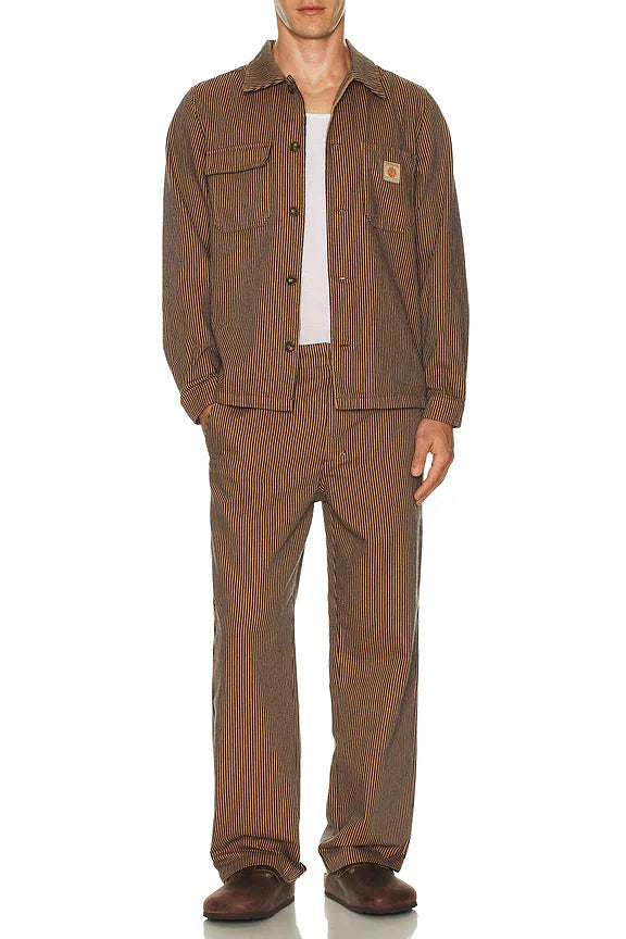 Rhythm Hickory Stripe Work Shirt