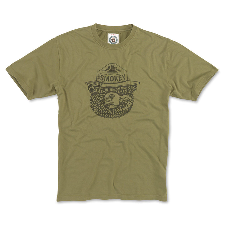 American Needle Brass Tacks Vin Fade Smokey Bear T-Shirt