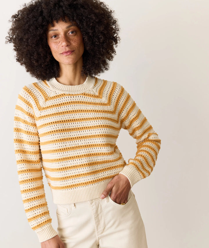 Marine Layer Monecito Crewneck Sweater