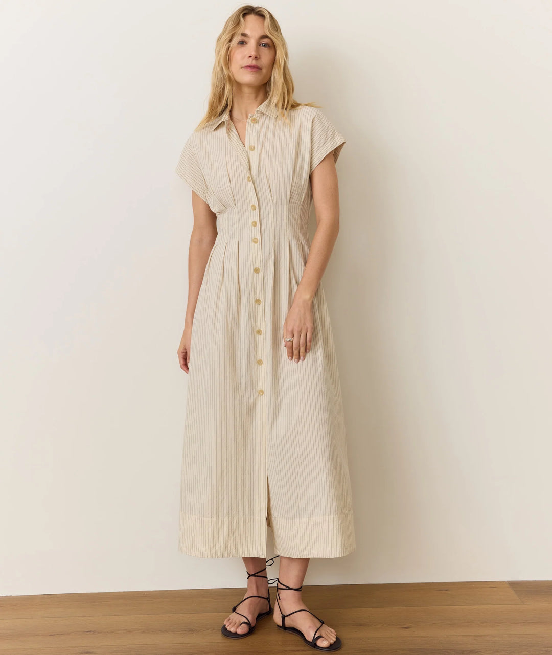 Marine Layer Nova Midi Shirt Dress