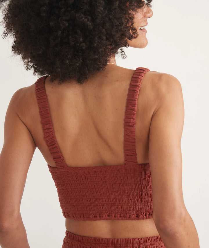 Marine Layer Lila Double Cloth Tank