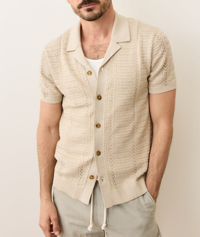 Marine Layer Jaden Sweater Resort Shirt