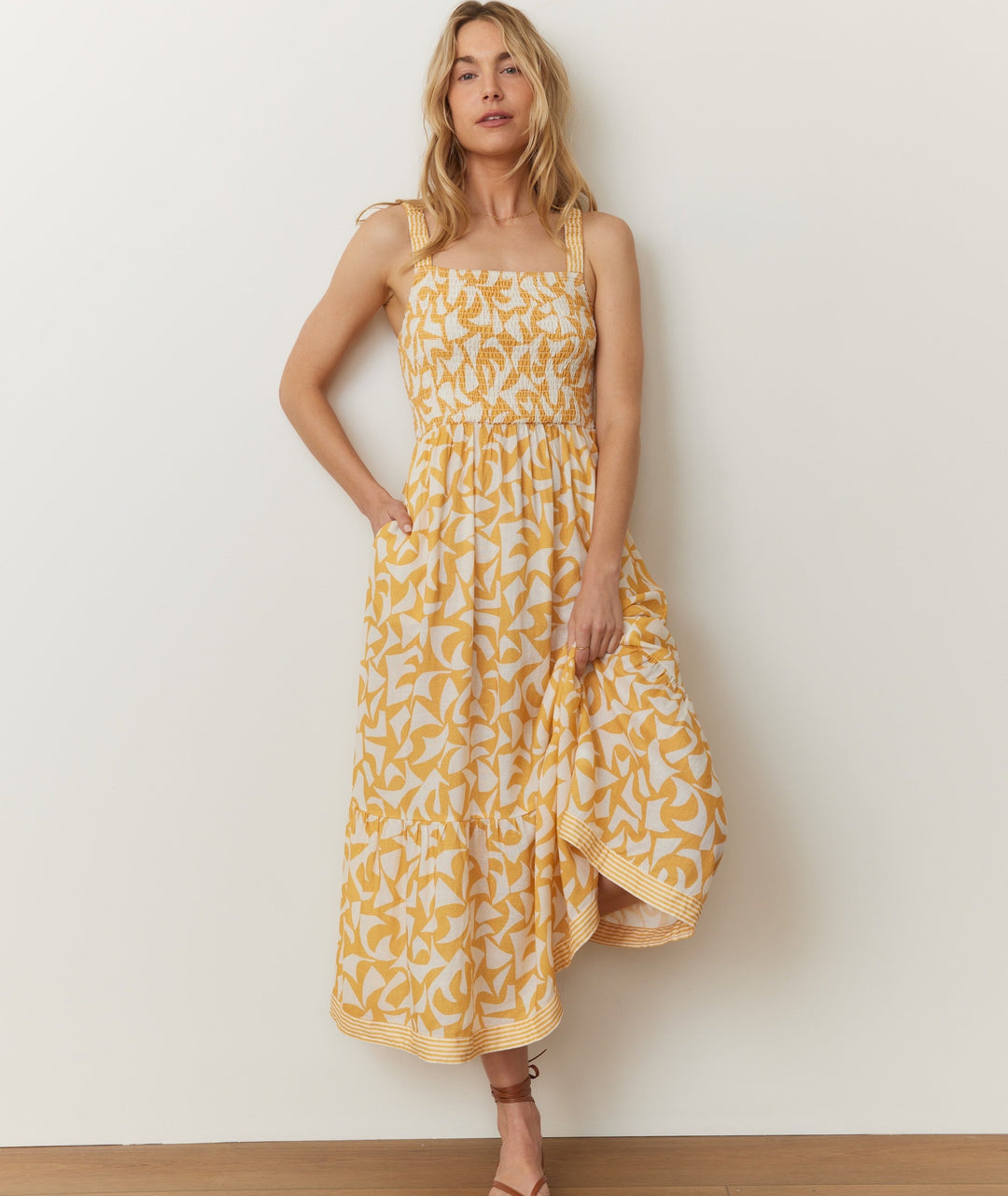 Marine Layer Selene Maxi Dress