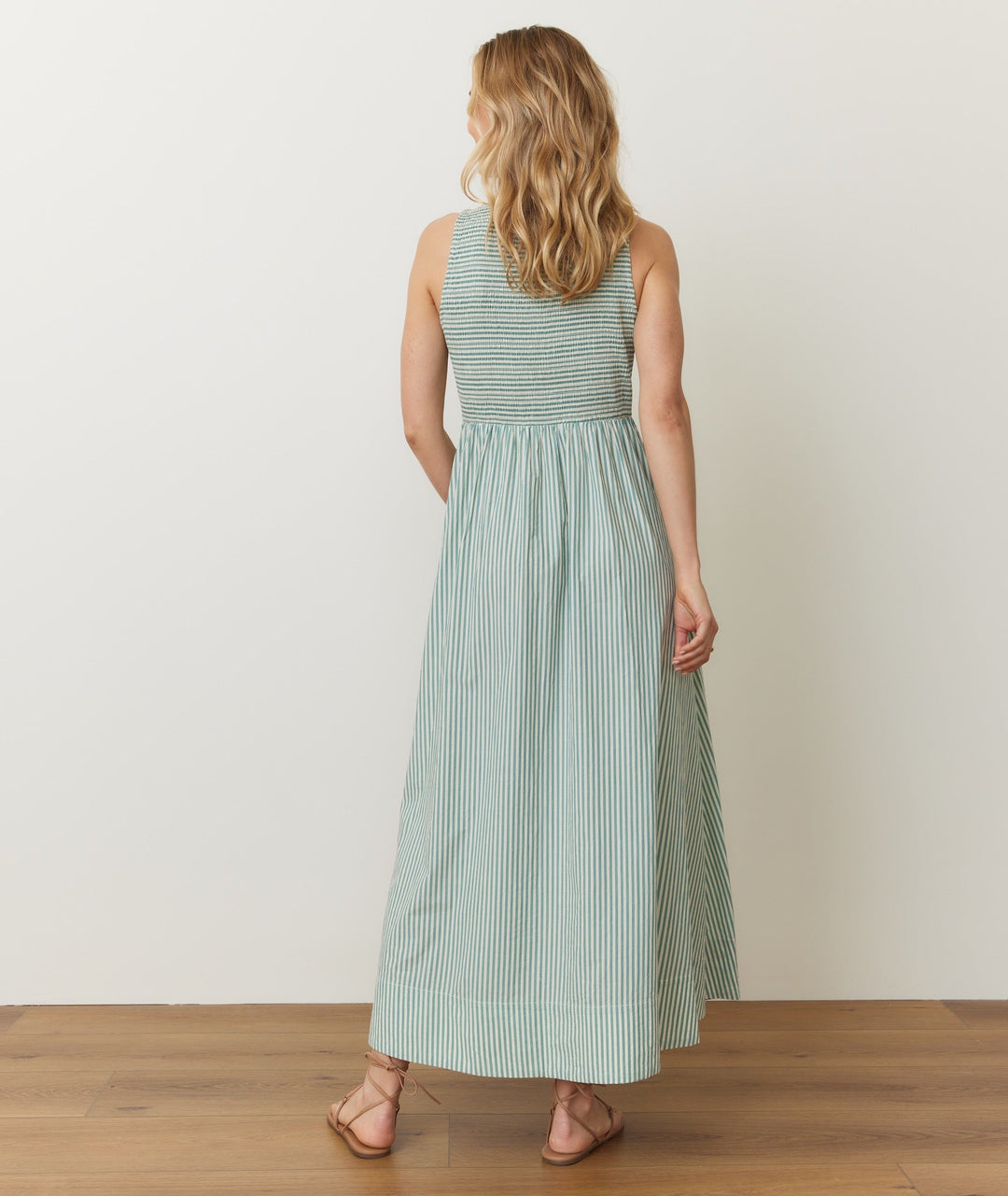 Marine Layer Darcy Poplin Smocked Dress