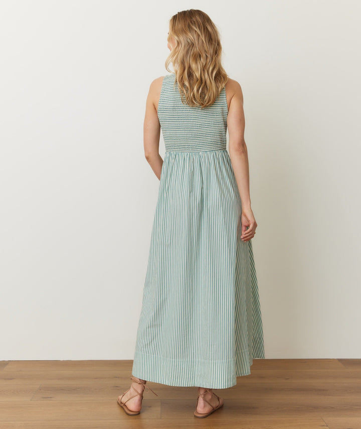 Marine Layer Darcy Poplin Smocked Dress