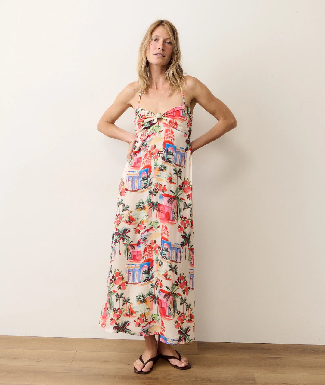 Marine Layer Paloma Halter Dress