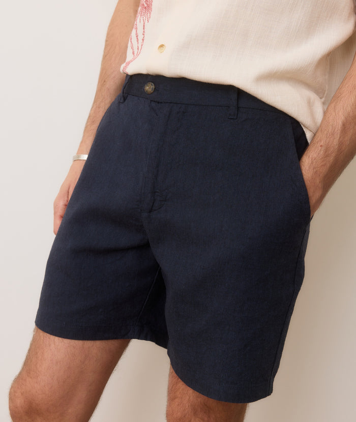 Marine Layer Hemp Resort Short 7"