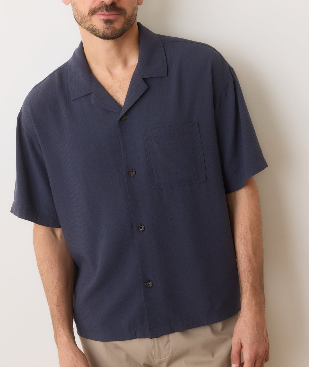 Marine Layer Relaxed Boxy Resort Shirt