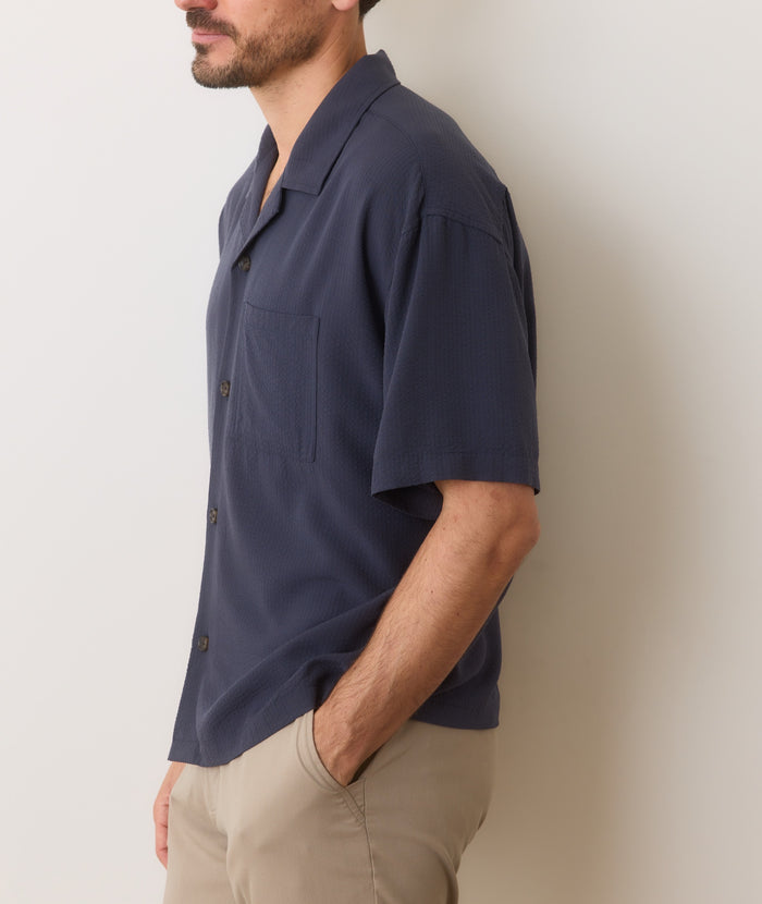 Marine Layer Relaxed Boxy Resort Shirt