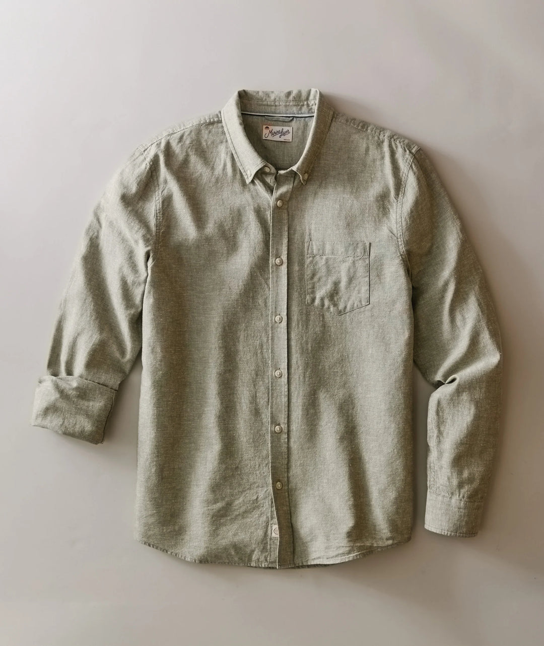 Marine Layer Better-Than-Linen Long Sleeve Shirt