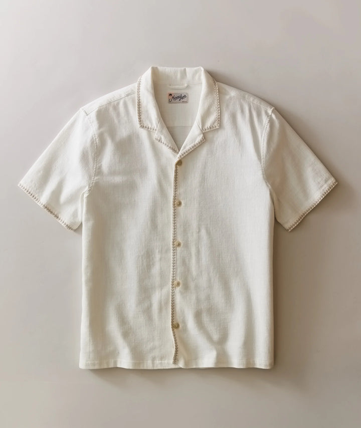 Marine Layer Embroidered Resort Shirt
