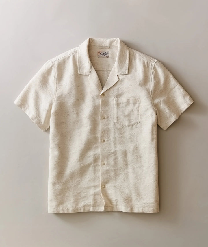 Marine Layer Jacquard Resort Shirt
