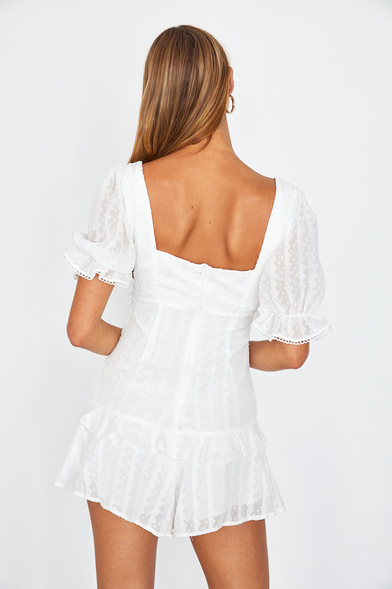 One & Only Ruffle Sleeve Romper