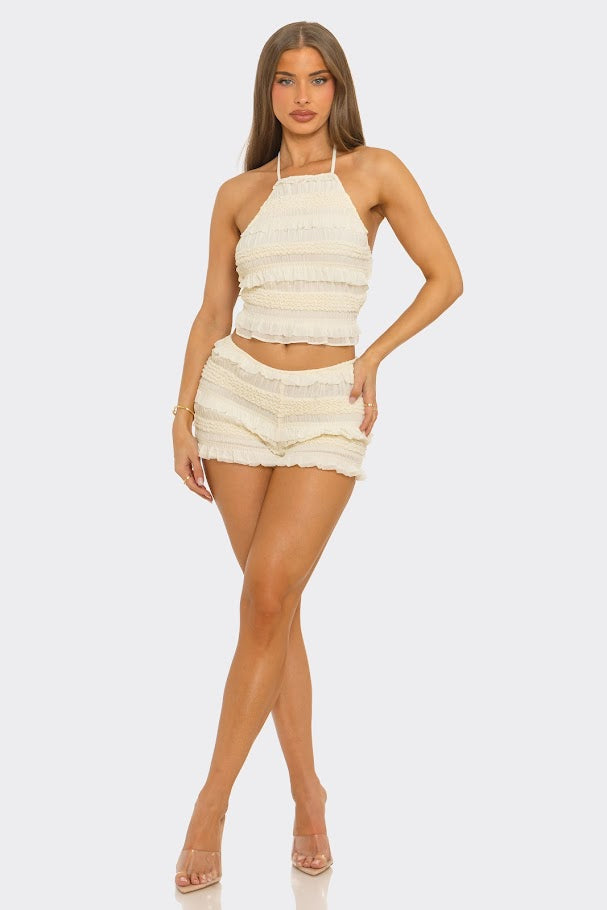 Blanc Woven Set