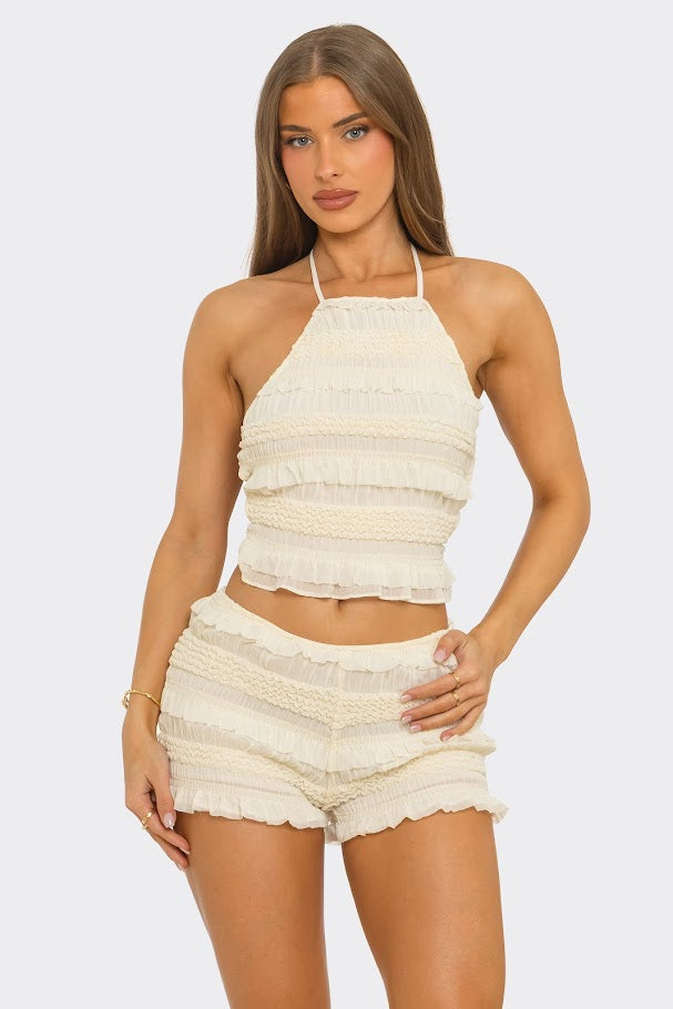 Blanc Woven Set