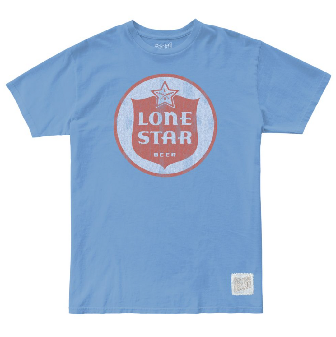 T-shirt à bière Lone Star de marque rétro