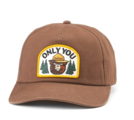 American Needle Canvas Roscoe Smokey Bear Hat