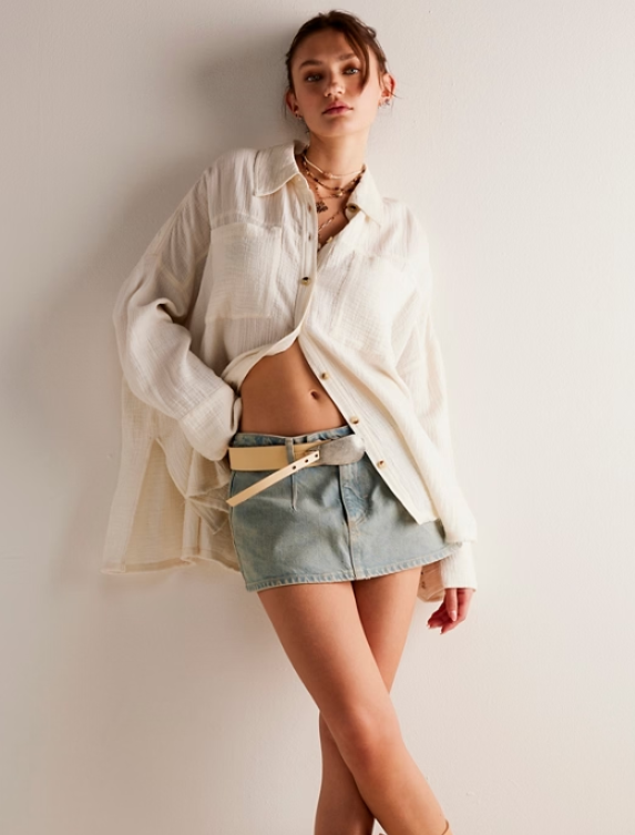 Free People Galivanting Skort