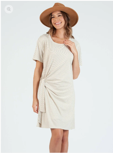 Lucca Merrill Mini Striped Dress