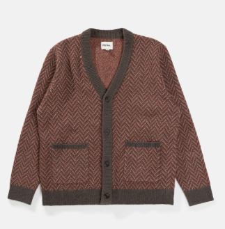 Rhythm Mohair Herringbone Cardigan