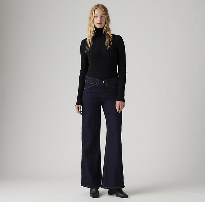 Levis 318 Styled Shaping Wide Leg Jean