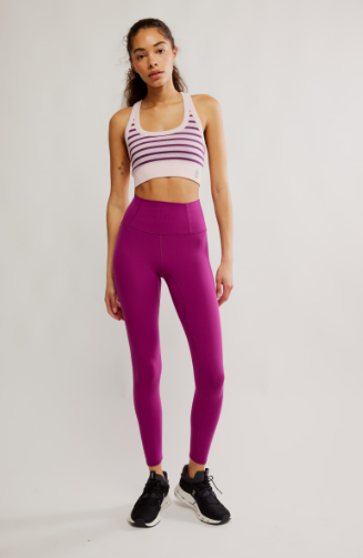 Free People Movement Stripe Go To Bra