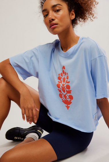 Free People Inspire Logo Tee