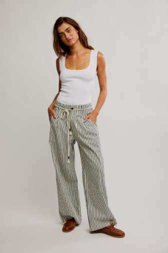 Free People Dakota Cinched Pull On-Pants