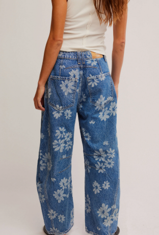 Free People Good Luck Printed Barrel