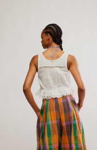 Free People Alana Lace Tank