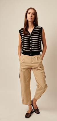 Line Corie Sleeveless Cardigan