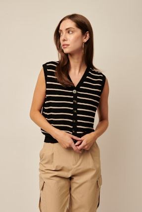 Line Corie Sleeveless Cardigan