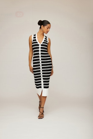 Fifteen Twenty Jenna V-Neck Sweater Dress