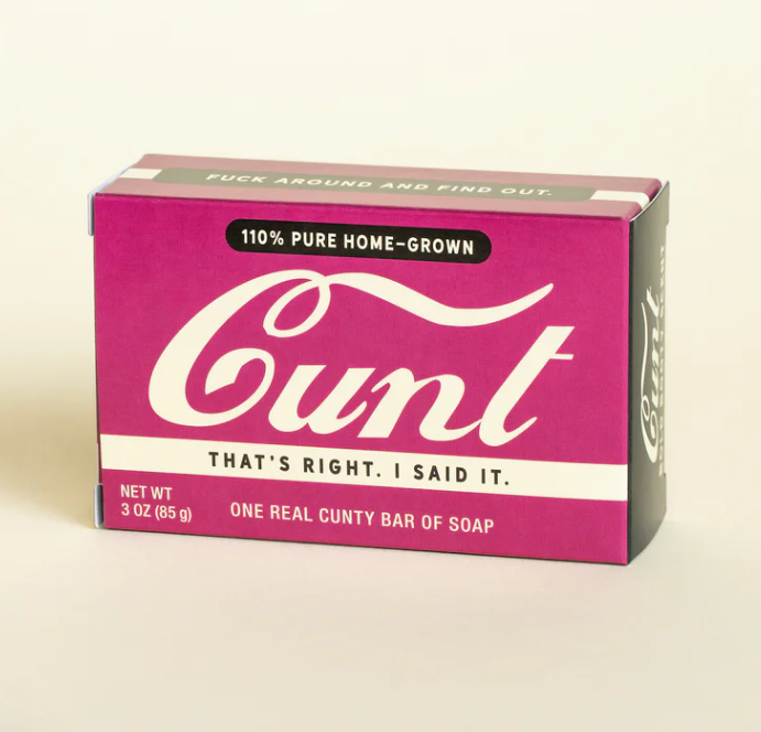 Whiskey River Soap Cunt - Triple Milled Bar Soap