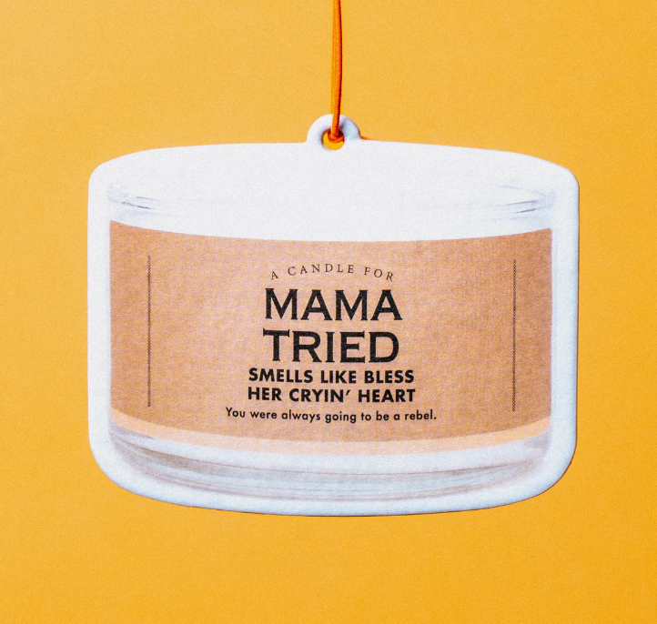 Whiskey River Soap Mama Tried Air Freshener