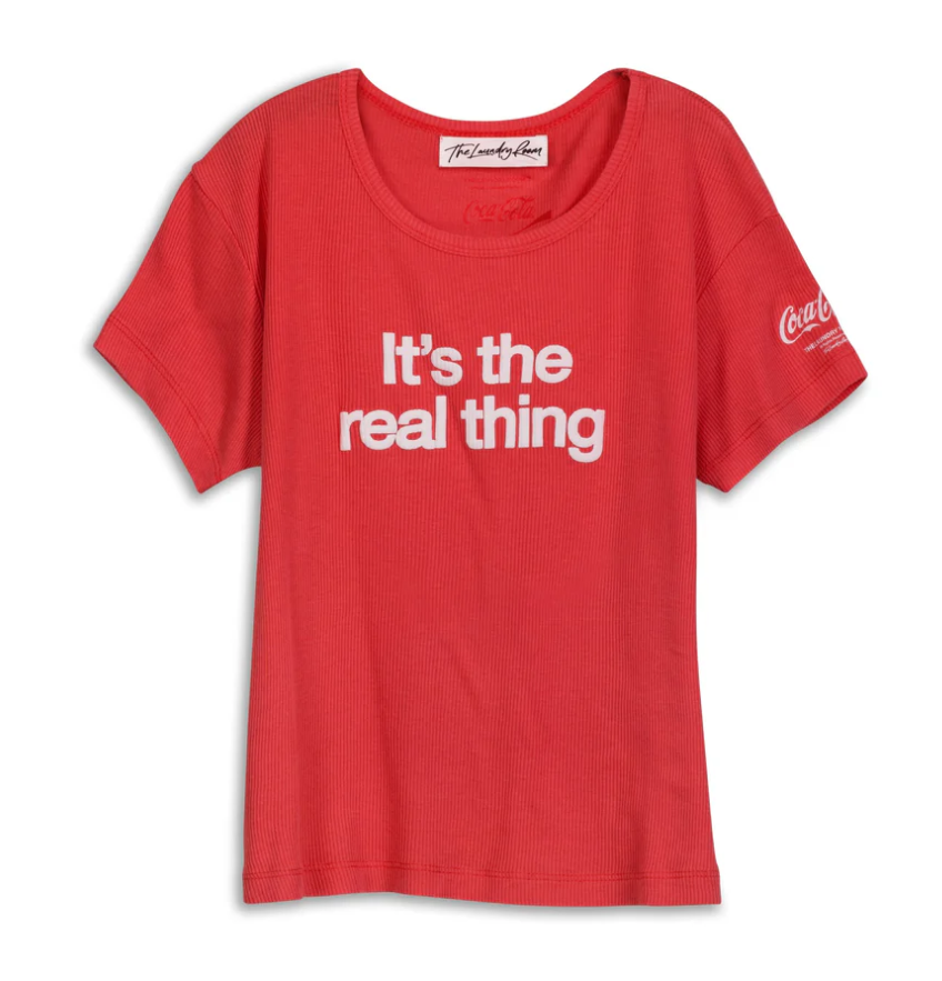 The Laundry Room The Real Thing Coca-Cola Baby Tee
