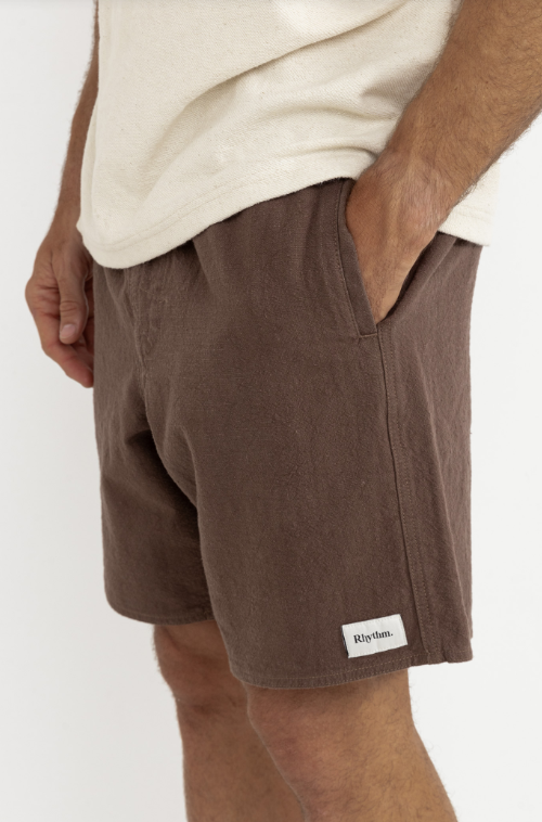 Rhythm Textured Linen Jam Short