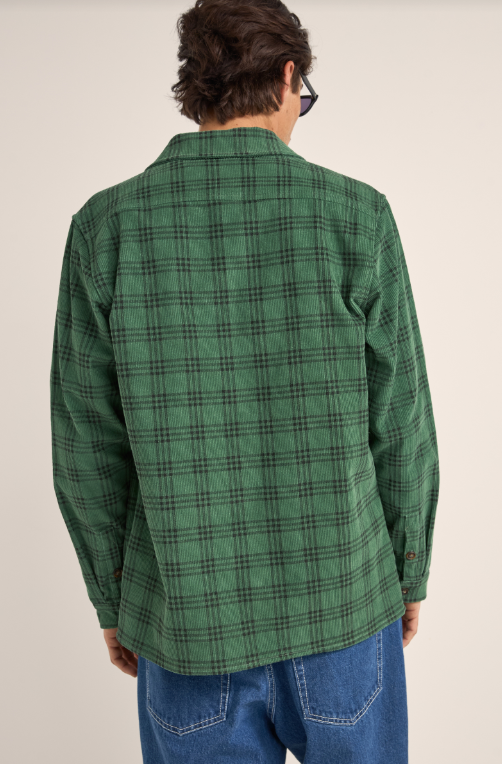 Rhythm Cord Check Overshirt
