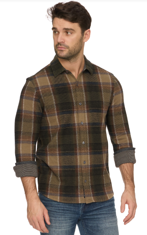 Flag & Anthem Crowley Long Sleeve Hero Knit Flannel