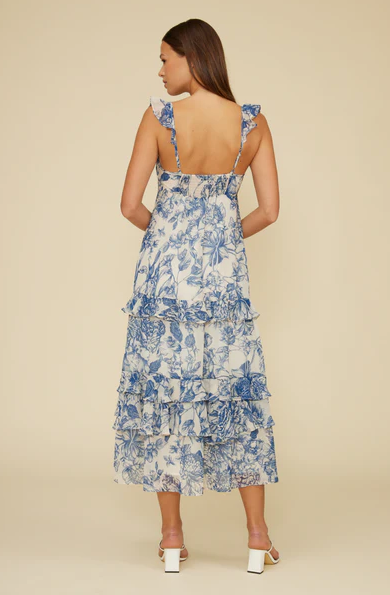 Lucy Paris Cassandra Tiered Dress