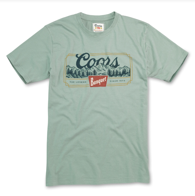 American Needle Brass Tracks 2 Coors Banquet Tee